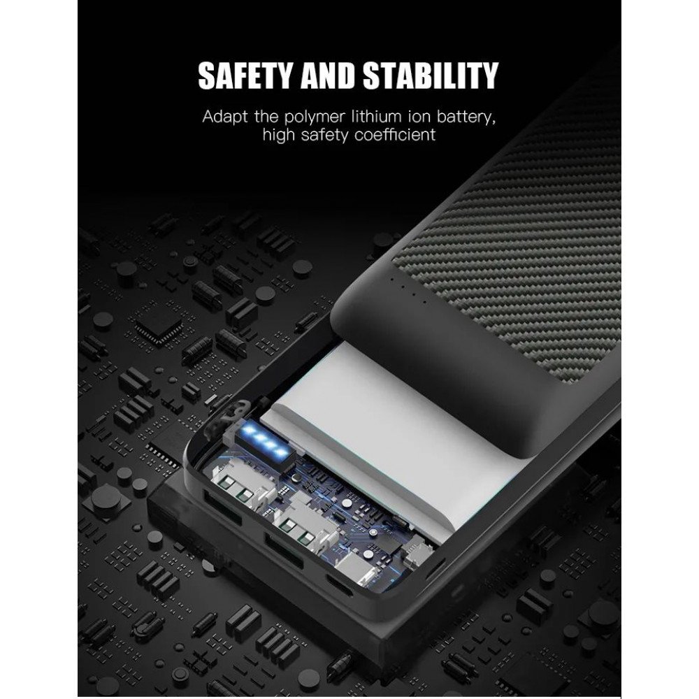 USB/Type-C Outputs Ultra Slim 10000mAh Universal Battery Pack Portable Charger Power Bank