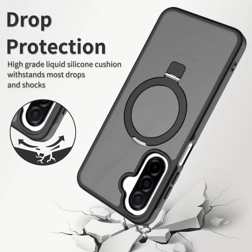 MagSafe Phone Case with Magnetic Ring 